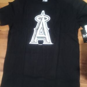 New Era Black Kids T-Shirt with White Graphic